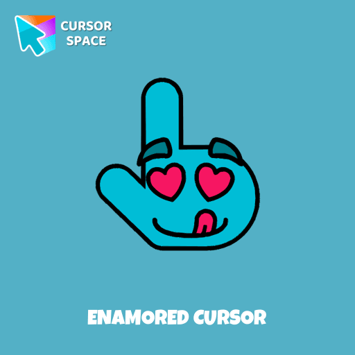 Enamored cursor pointer cursor